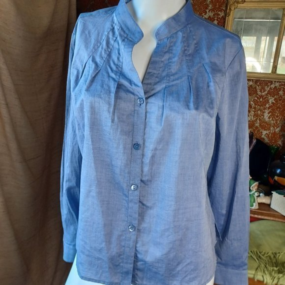Precis petite cotton shirt NWT 14‎